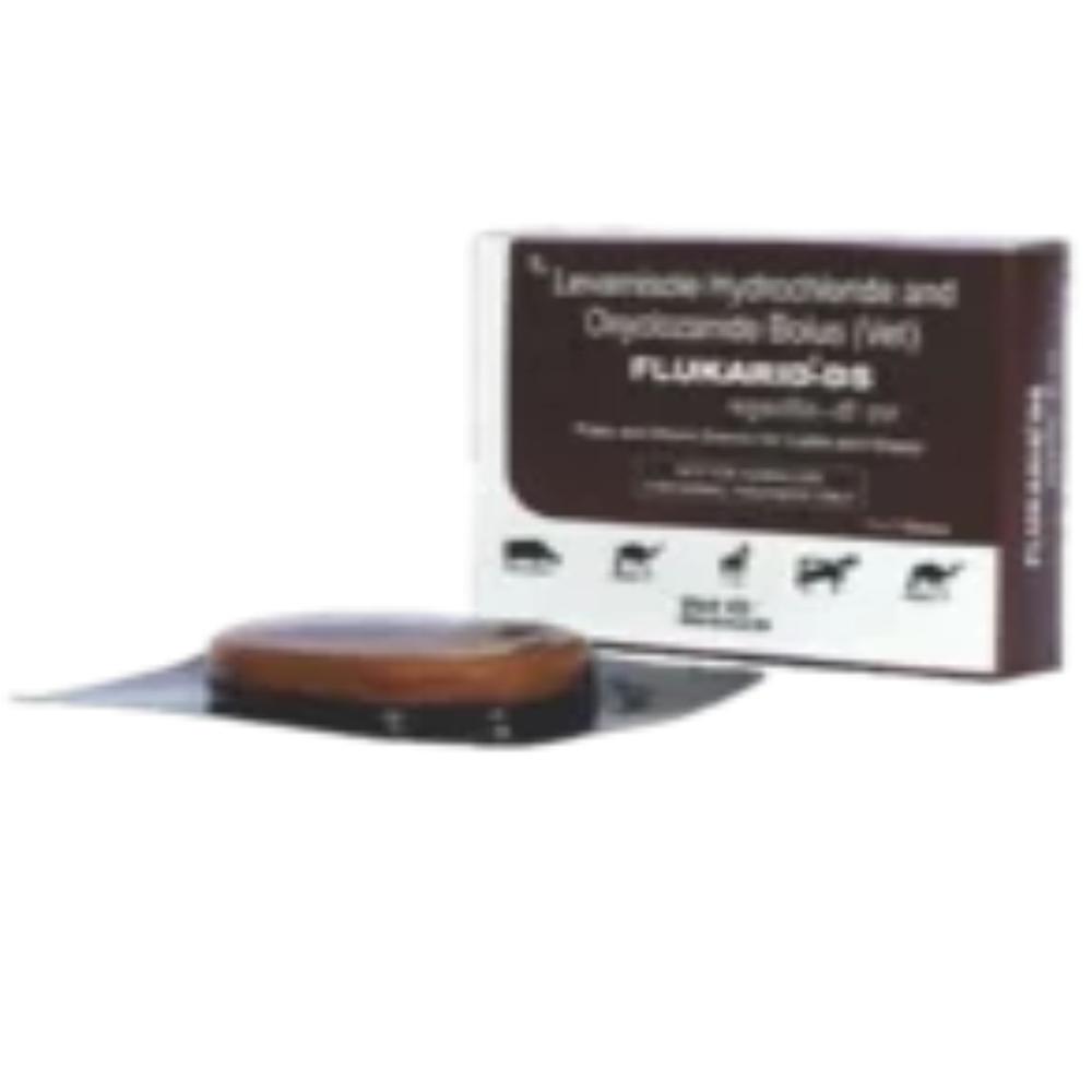 FLUKARID-DS Oxyclozanide, Levamisole, and Silymarin Bolus