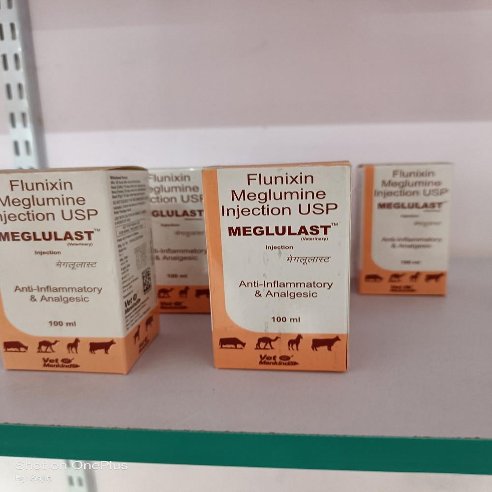 Meglulast Flunixin Meglumine 100ml Injection