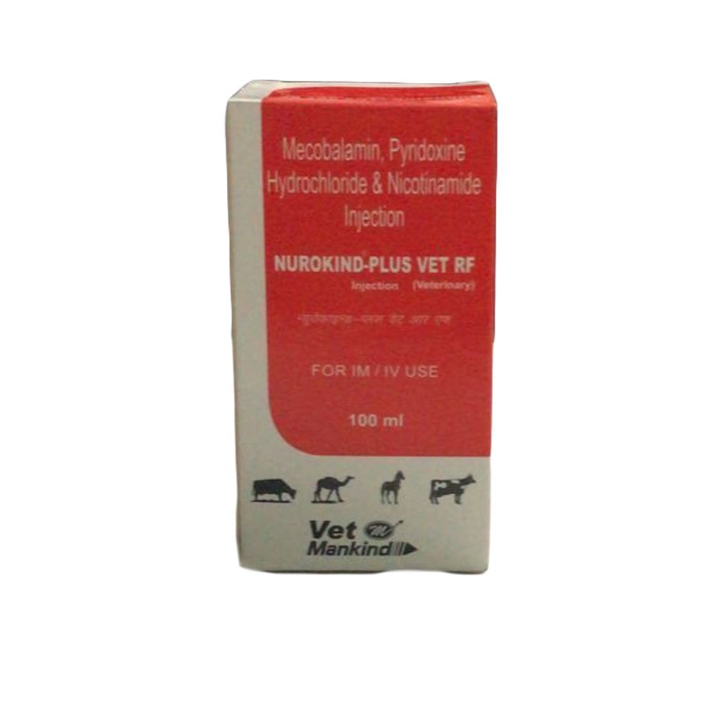 Nurokind-Plus Vet  Mecobalamin 100ml Injection