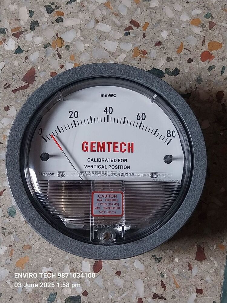 GEMTECH Differential Pressure Gauge Dealers Near Sanjay Hospital and Maternity Center