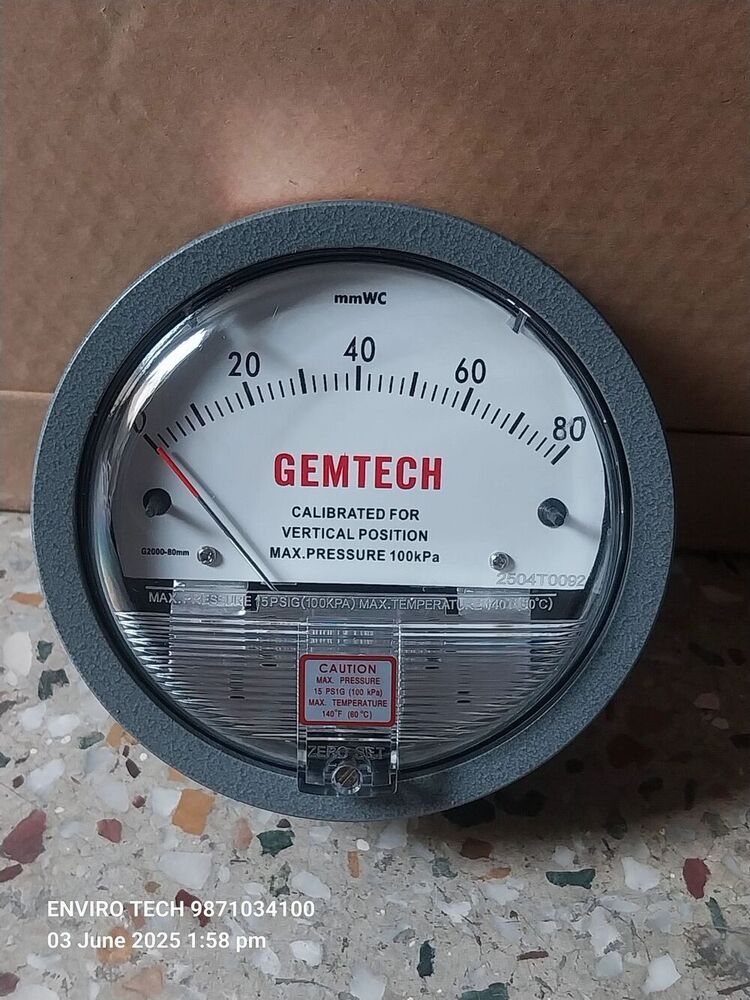GEMTECH Differential Pressure Gauge Dealers Near Sanjay Hospital and Maternity Center