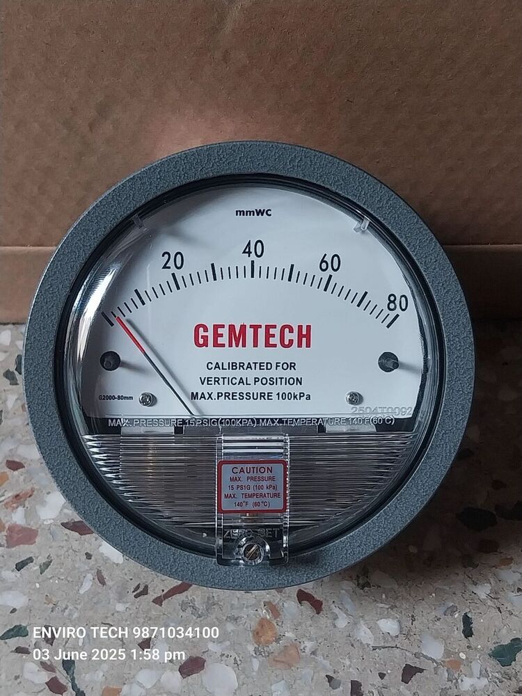 GEMTECH Differential Pressure Gauge Dealers Near Sanjay Hospital and Maternity Center