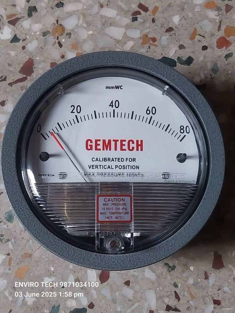GEMTECH Differential Pressure Gauge Dealers Near Rajput Hospital