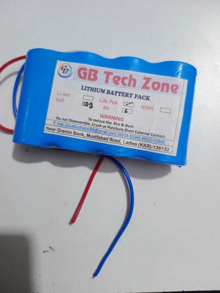 12.8volt 6ah lifepo4 rechargable solar battery