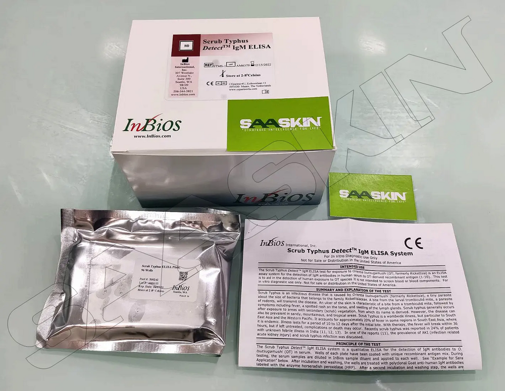 InBios Scrub Typhus Detect IgM ELISA Kit