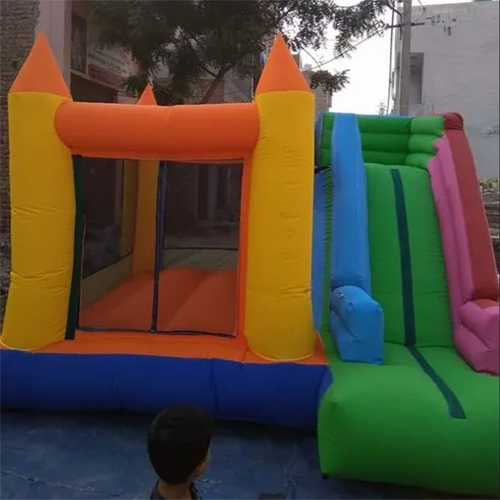 Inflatable Bouncy Castle With Slider