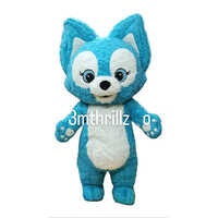 Fox Air Mascot - Color: Blue