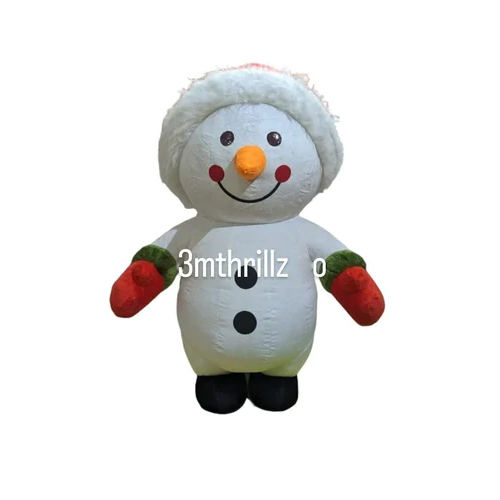 Snowman Air Mascot Costume