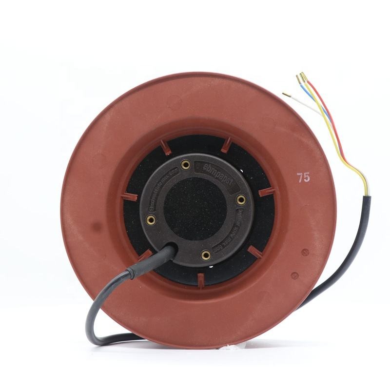 ebmpapst R1G175-AB41-34 48V DC 38W 0.85A 566m3/h 175mm 3100RPM HVAC Centrifugal Cooling Fan R1G175-AB63-02