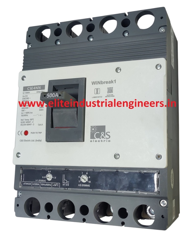 C&S MCCB CSE4NN630ATM4P-500A