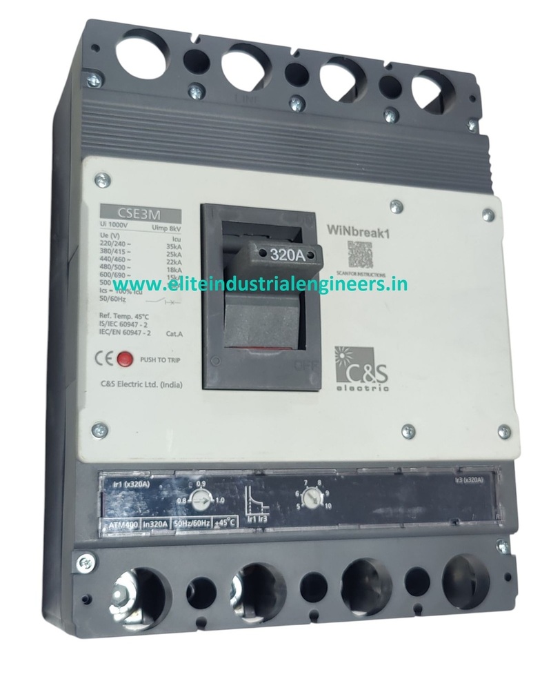 C&S MCCB CSE3M400ATM4P-320A