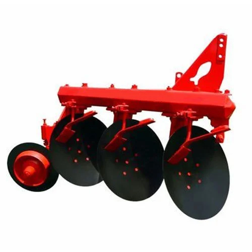 Disc Plough - Color: Red Paint Coated
