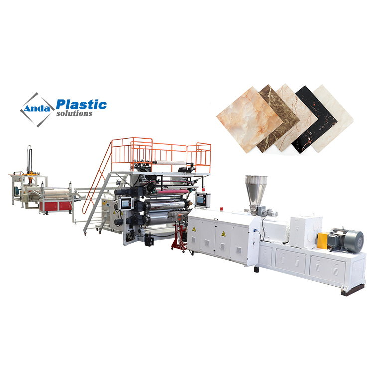 UV marble sheet production line