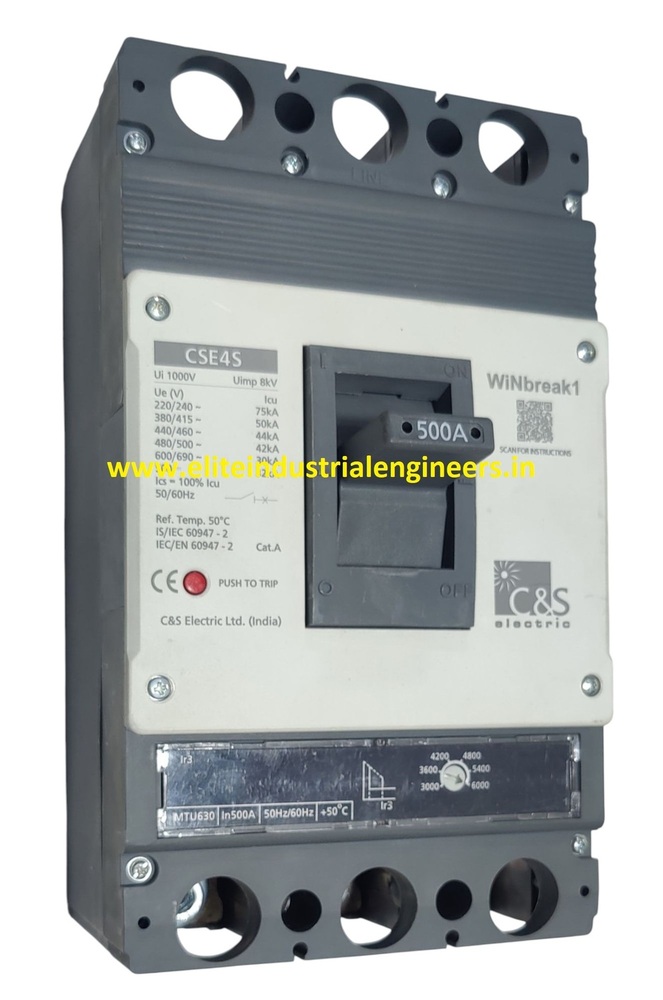C&S MCCB CSE4S630MTU3P-500A