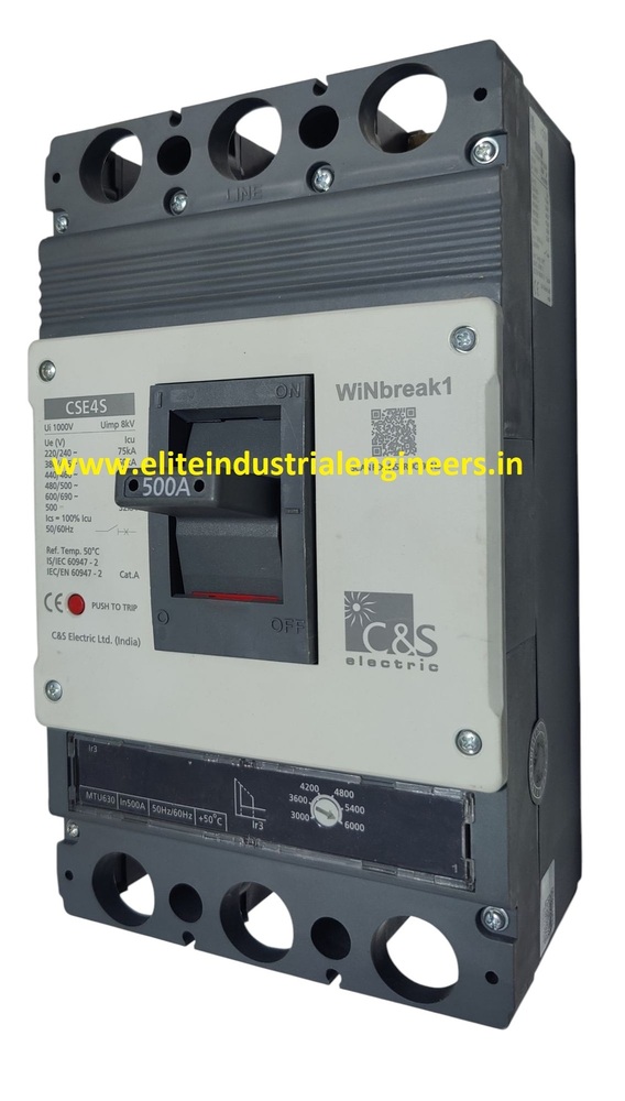 C&S MCCB CSE4S630MTU3P-500A