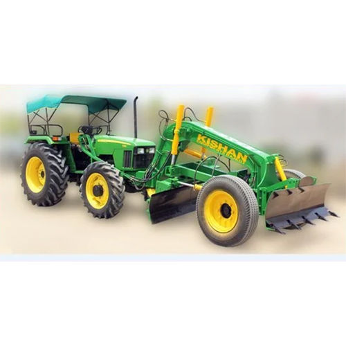 Tractor Grader Machine - Color: Green Paint Coated