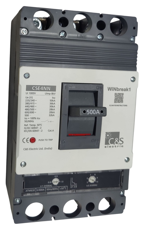 C&S MCCB CSE4NN630ATM3P-500A