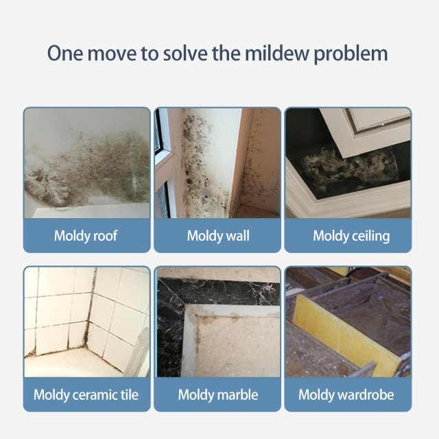 Wall Mould Remover - Liquid Form | No Pungent Smell, Fresh Lemon Fragrance, Independent Nozzle Packaging, Eco-friendly Formula, Super Cleaning Ability