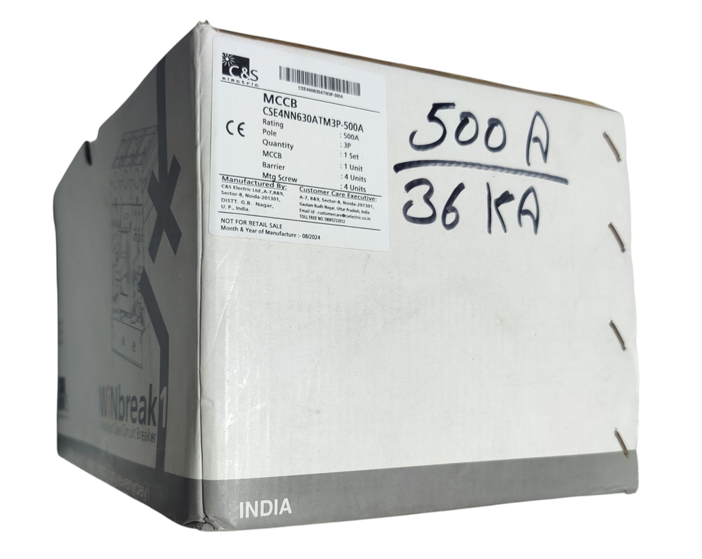 C&S MCCB CSE4NN630ATM3P-500A