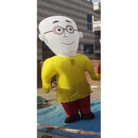 Inflatable Walking Costumes - Color: Yellow Red White