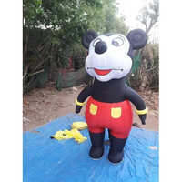 Inflatable Characters - Color: Pink Black White