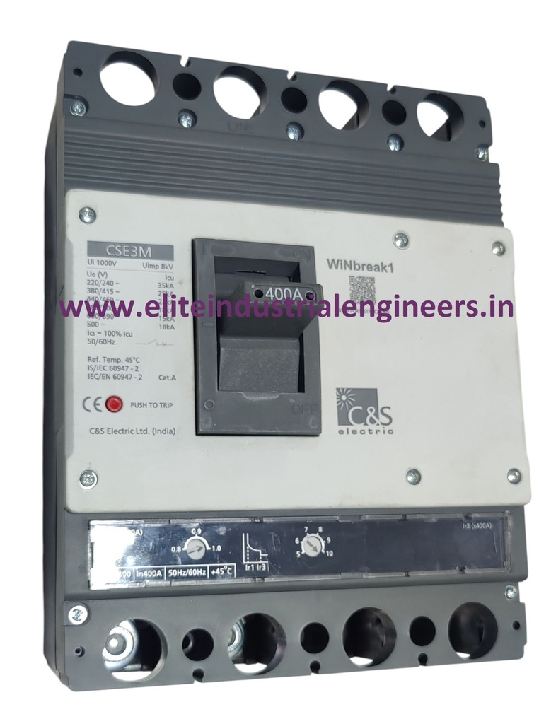 C&S Mccb Cse3M400Atm4P-400A - Application: For Industrial