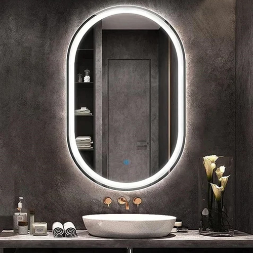 Bathroom Mirror - Color: Clear