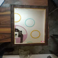 Pvc Frame Looking Mirror - Color: Clear