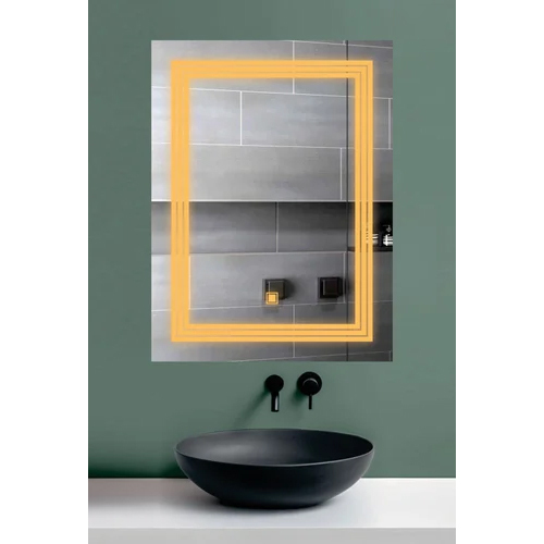 Wall Led Mirror - Color: Clear