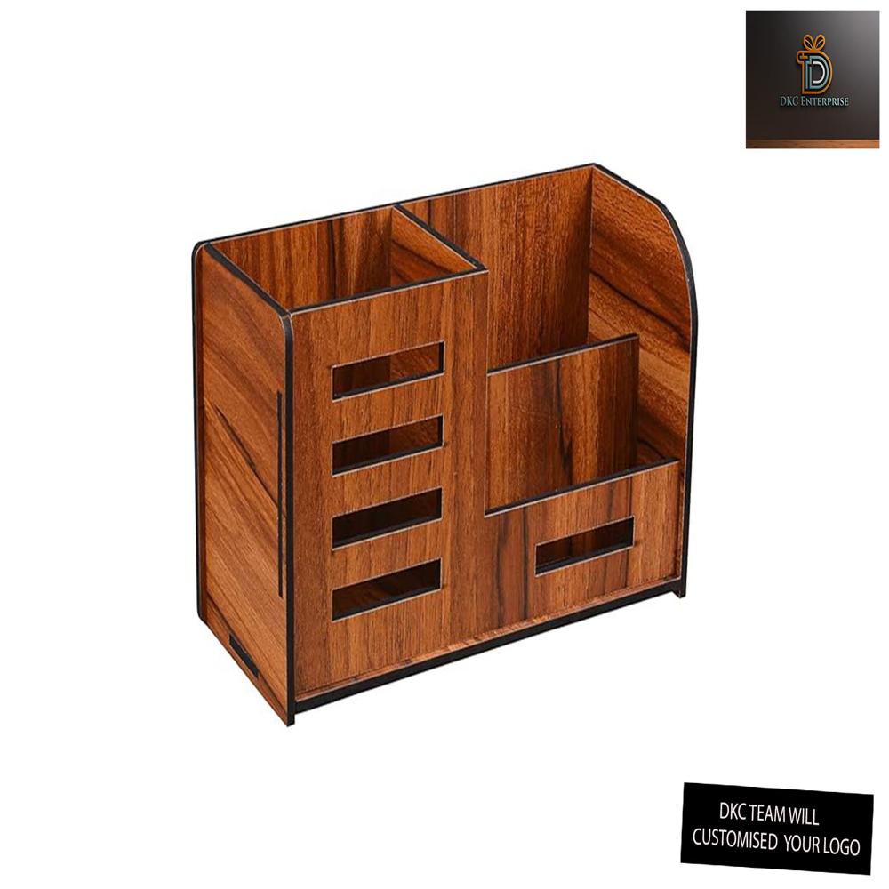 Wooden Kc Mdf Pen Stand