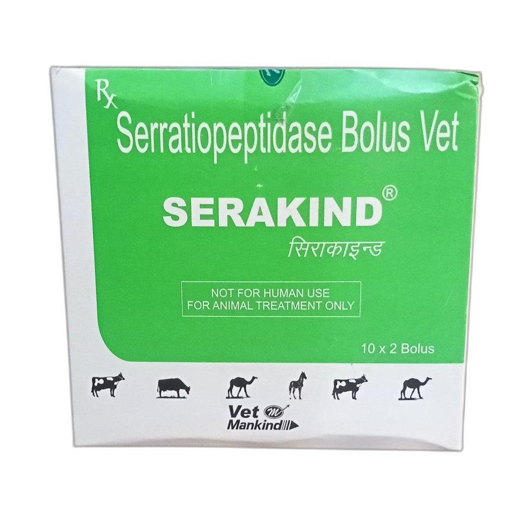 SERAKIND Serratiopeptidase BOLUS