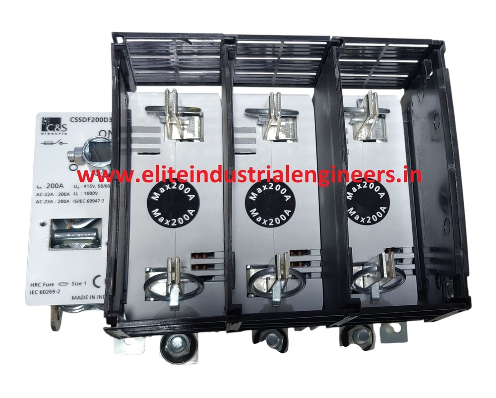 C&s Switch Connector Fuse Unit Cssdf200d3n - Application: For Industrial