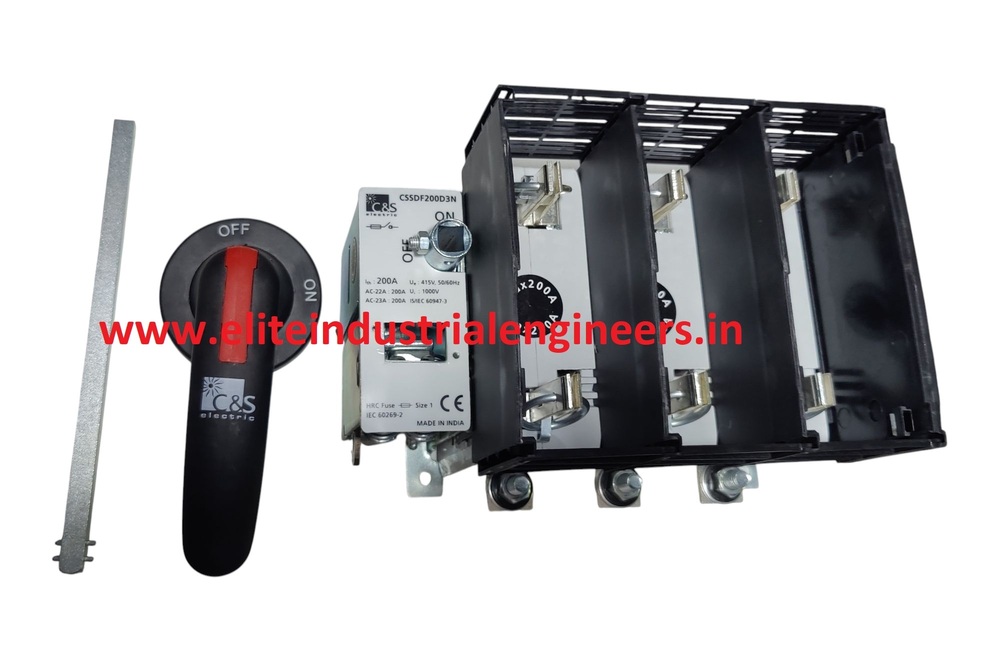 C&s Switch Connector Fuse Unit Cssdf200d3n - Application: For Industrial