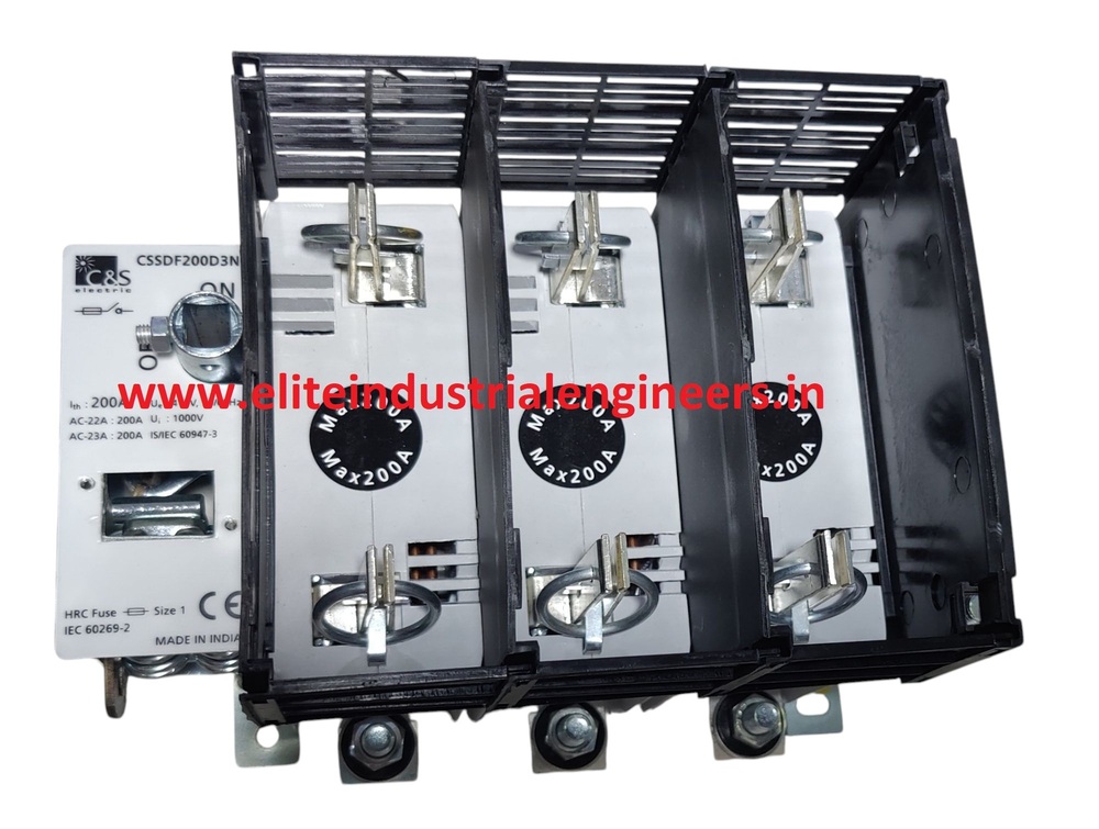 C&s Switch Connector Fuse Unit Cssdf200d3n - Application: For Industrial
