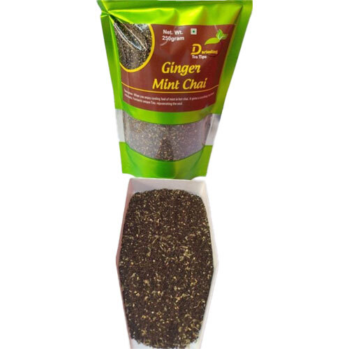 Ginger Mint Tea - Color: Brown