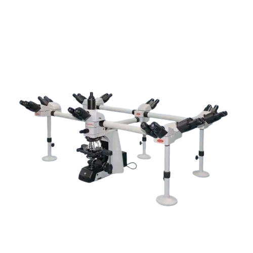 Lm-52-6003 Deca Head Microscope - Magnification: Max 1500X