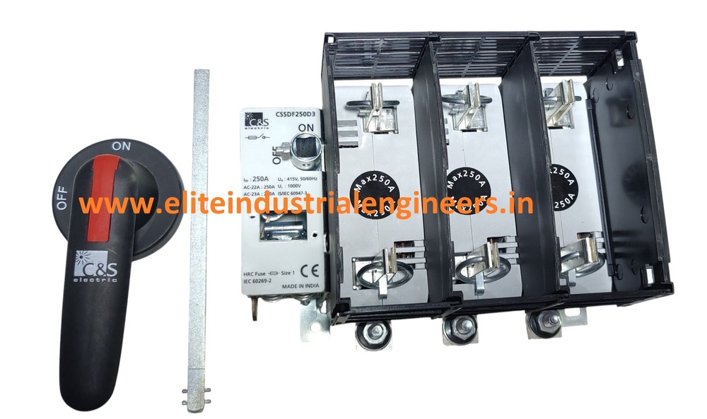 C&s Switch Connector Fuse Unit Cssdf250d3 - Application: For Industrial