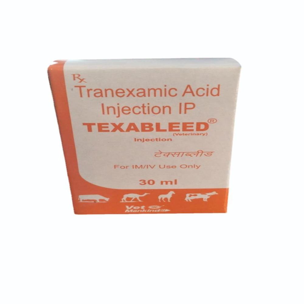 Texableed Tranexamic Acid 30ml Injection - Packaging Type: Box