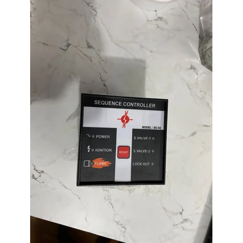 Gas Burner Control Box - Color: Black