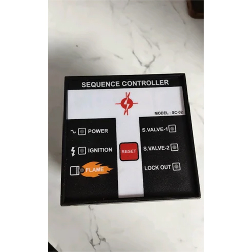 Indian Gas Burner Sequence Controller - Color: Black