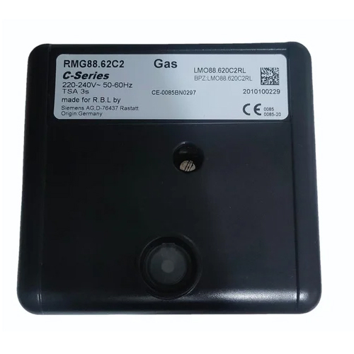 Siemens Gas Burner Controller Rmg88 62C2 - Color: Black