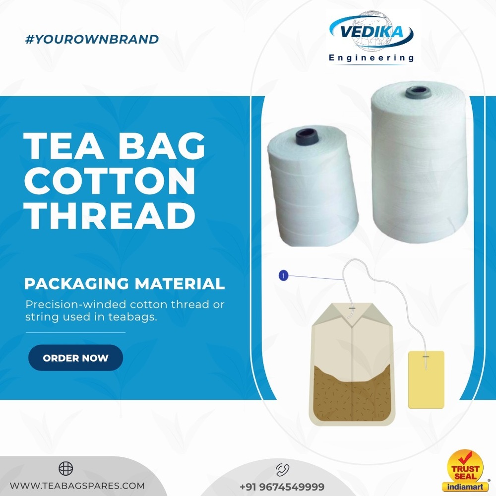 Tea bag cotton thread