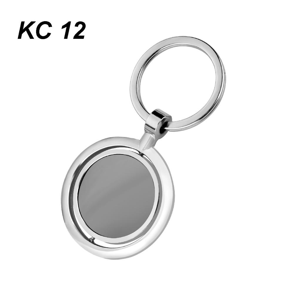 METAL KEYCHAIN SILVER
