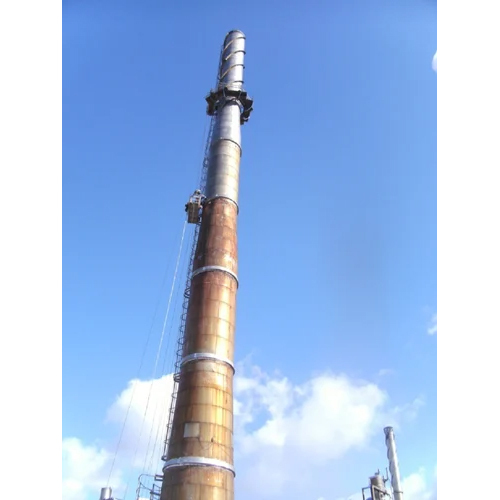 Self Supported Industrial Chimney - Capacity: 2000 M3/Hr