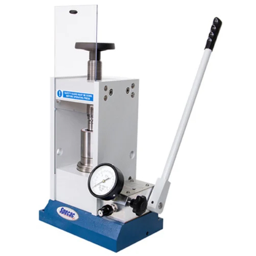 15T And 25T Specac Uk Make Atlas Manual Hydraulic Press - Color: White