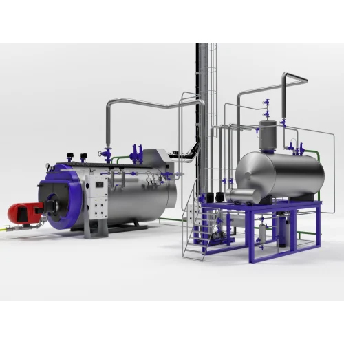 Oil Gas Fired Steam Boiler - Capacity: 500 Kg/Hr