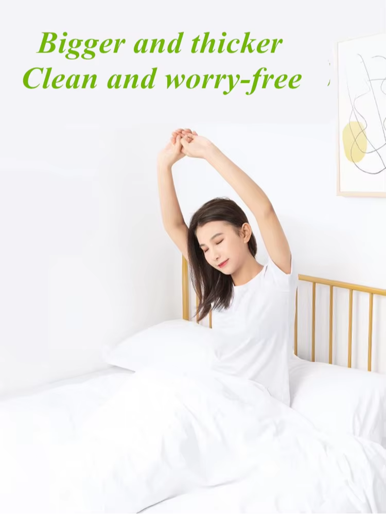 Disposable Bed Sheet - Non-woven Material, 160x230cm Quilt Cover, 180x230cm Bed Sheet, 2x50x80cm Pillowcases, White, Single-use Travel Bedding