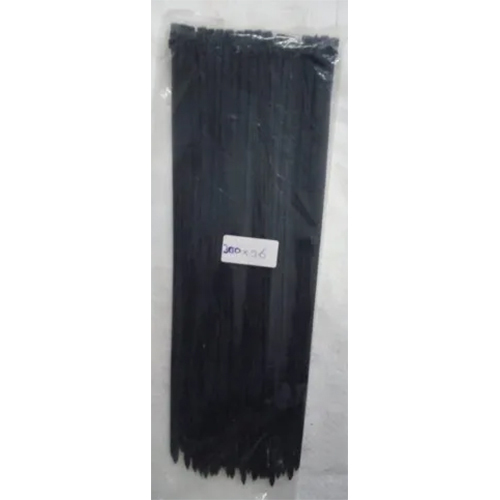 300x3.6 MM Black Cable Tie