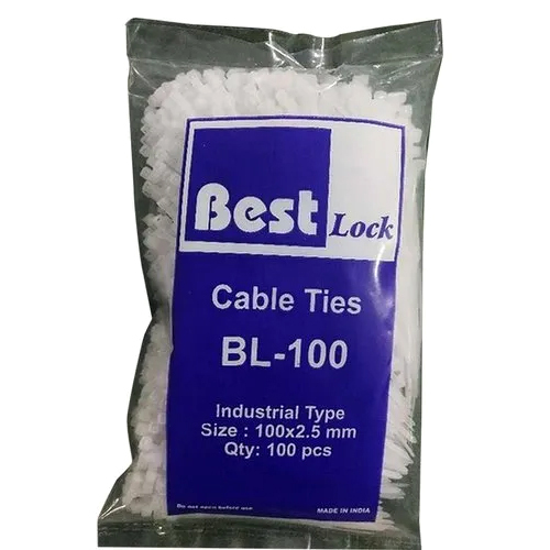 Best Lock Bl-100 Plastic Cable Tie - Application: Industrial