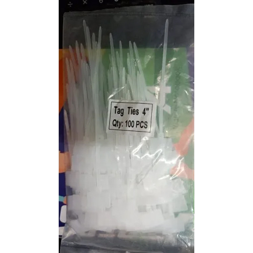 4 Inch Tag Tie - Application: Industrial